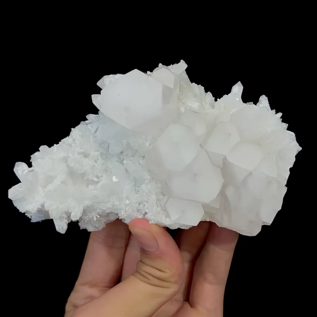Natural Calcite and Crystal Mineral Specimen,High Quality Specimen,FUJIAN,CHINA(136*87*51mm) image
