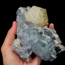 Natural Calcite and Fluorite Mineral Specimen,High Quality Specimen,FUJIAN,CHINA(155*97*75mm) - image 4