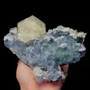 Natural Calcite and Fluorite Mineral Specimen,High Quality Specimen,FUJIAN,CHINA(155*97*75mm) - image 5