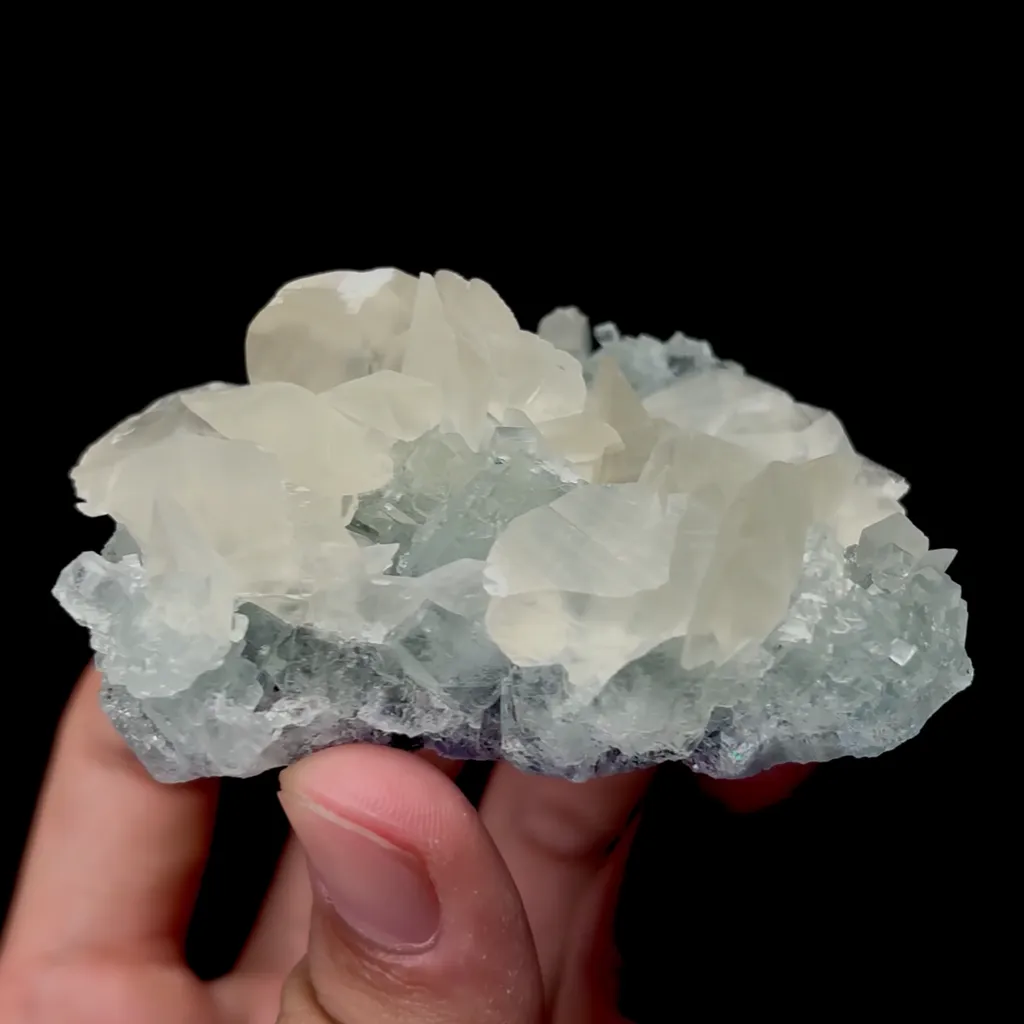 Natural Calcite and Fluorite Mineral Specimen,High Quality Specimen,XIANGHUALING,HUNAN,CHINA(70*58*40mm) - image 5