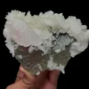 Natural Calcite and Green Fluorite Mineral Specimen,High Quality Specimen,FUJIAN,CHINA(132*106*87mm) - image 2