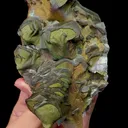 Natural Calcite and Iridescent Pyrite Mineral Specimen,High Quality Specimen,DAYE,HUBEI,CHINA(136*72*40mm) - image 4