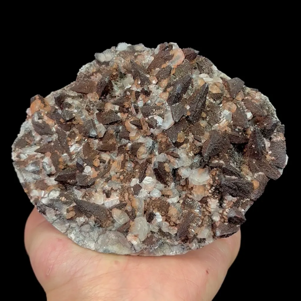Natural Calcite and Limonite, Mineral Specimen:Daye,Hubei (135*105*55MM) - image 6