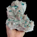 Natural Calcite and Malachite Mineral Specimen,High Quality Specimen,CHANGNING,HUNAN,CHINA(160*115*103mm) - image 4