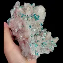 Natural Calcite and Malachite Mineral Specimen,High Quality Specimen,CHANGNING,HUNAN,CHINA(160*115*103mm) - image 3