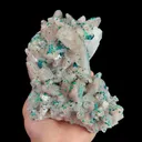 Natural Calcite and Malachite Mineral Specimen,High Quality Specimen,CHANGNING,HUNAN,CHINA(160*115*103mm) - image 1