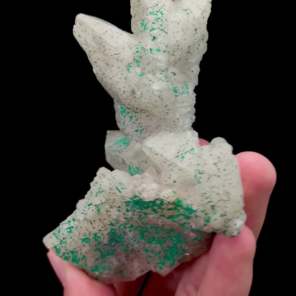 Natural Calcite and Malachite Mineral Specimen,High Quality Specimen,SHUIKOUSHAN,CHANGNING,HUNAN,CHINA(100*63*47mm) - image 2