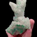 Natural Calcite and Malachite Mineral Specimen,High Quality Specimen,SHUIKOUSHAN,CHANGNING,HUNAN,CHINA(100*63*47mm) - image 2
