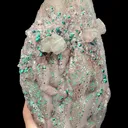 Natural Calcite and Malachite Mineral Specimen,High Quality Specimen,SHUIKOUSHAN,CHANGNING,HUNAN,CHINA(240*115*96mm) - image 1