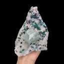 Natural Calcite and Malachite, Mineral specimen:Shuikoushan,Hunan (120*155*80MM) - image 5