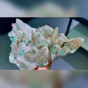 Natural Calcite and Malachite Symbiosis comes from Hunan,China 200*140*80MM - image 1