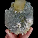 Natural Calcite and Pyrite, Mineral Specimen: Daye,Hubei (90*125*30MM) - image 3
