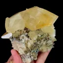 Natural Calcite and Pyrite, Mineral Specimen:Daye,Hubei (105*85*90MM) - image 5