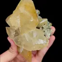 Natural Calcite and Pyrite, Mineral Specimen:Daye,Hubei (105*85*90MM) - image 3