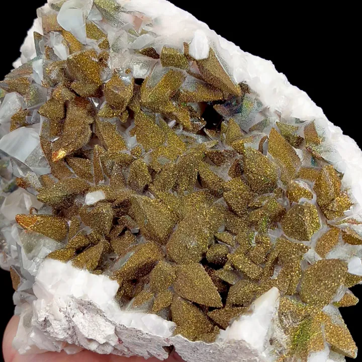 Natural Calcite and Pyrite, Mineral Specimen：Daye,Hubei (230*160*105MM) image