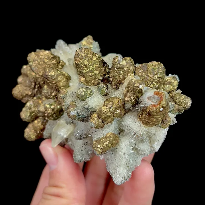 Natural Calcite and Pyrite, Mineral specimen:Daye,Hubei (95*60*50MM) - image 4