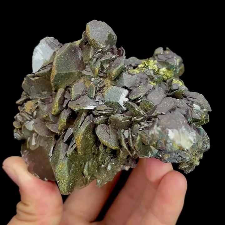 Natural Calcite and Pyrite, Mineral Specimen:Fujian,China (105*100*70MM) - image 2