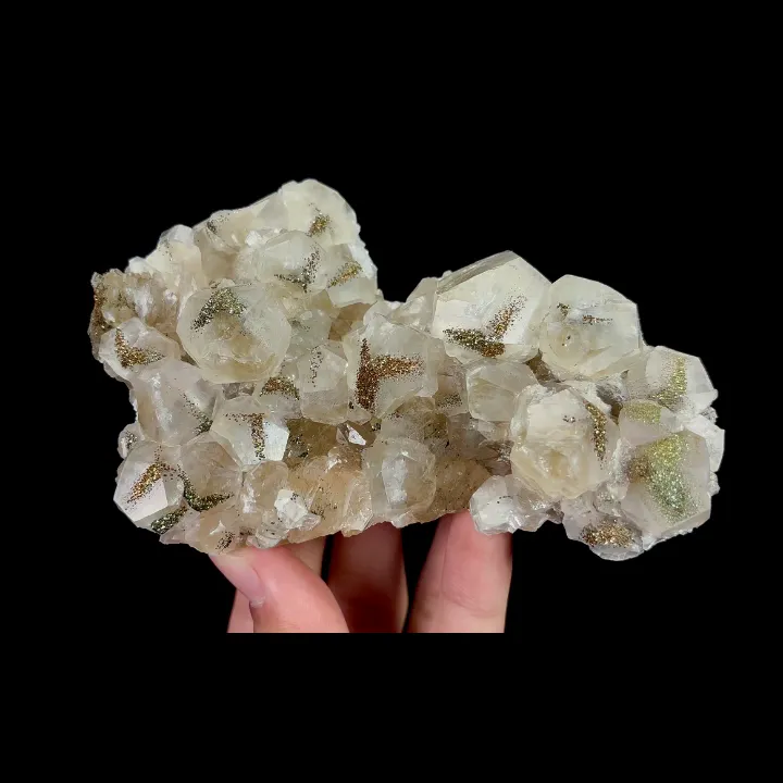 Natural Calcite and Pyrite, Mineral Specimen:Fujian,China (120*75*30MM) - image 6