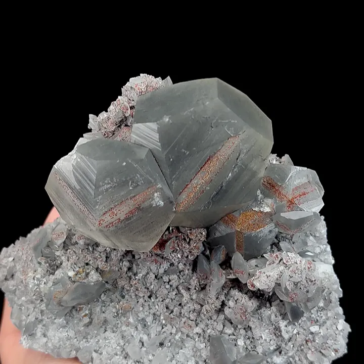 Natural Calcite and Pyrite, Mineral Specimen:Fujian,China (125*100*40MM) - image 3