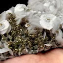 Natural Calcite and Pyrite, Mineral Specimen:Fujian,China (220*95*40MM) - image 2