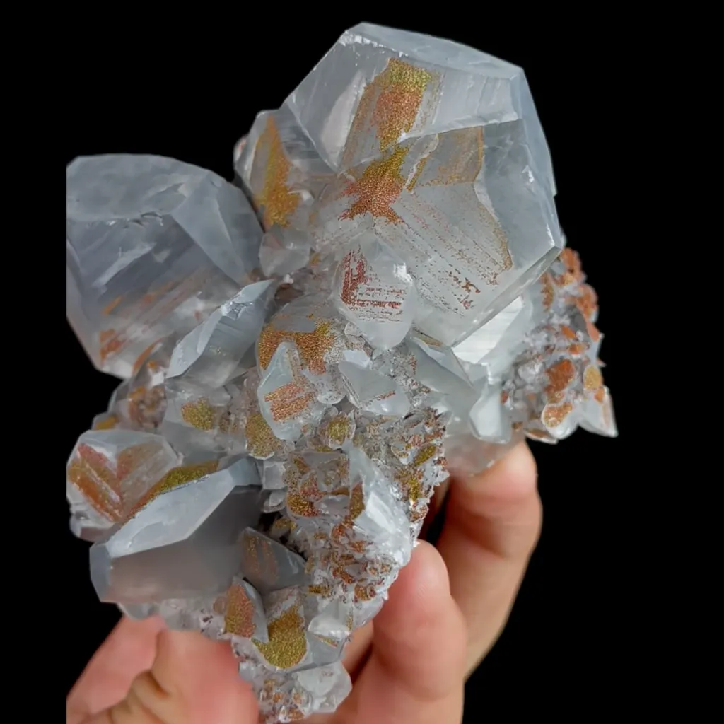 Natural Calcite and Pyrite, Mineral Specimen:Fujian,China (90*110*60MM) - image 3
