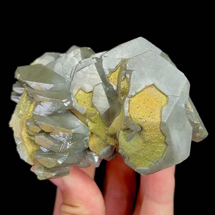 Natural Calcite and Pyrite, Mineral Specimen:Fujian,China (95*90*55MM) - image 5