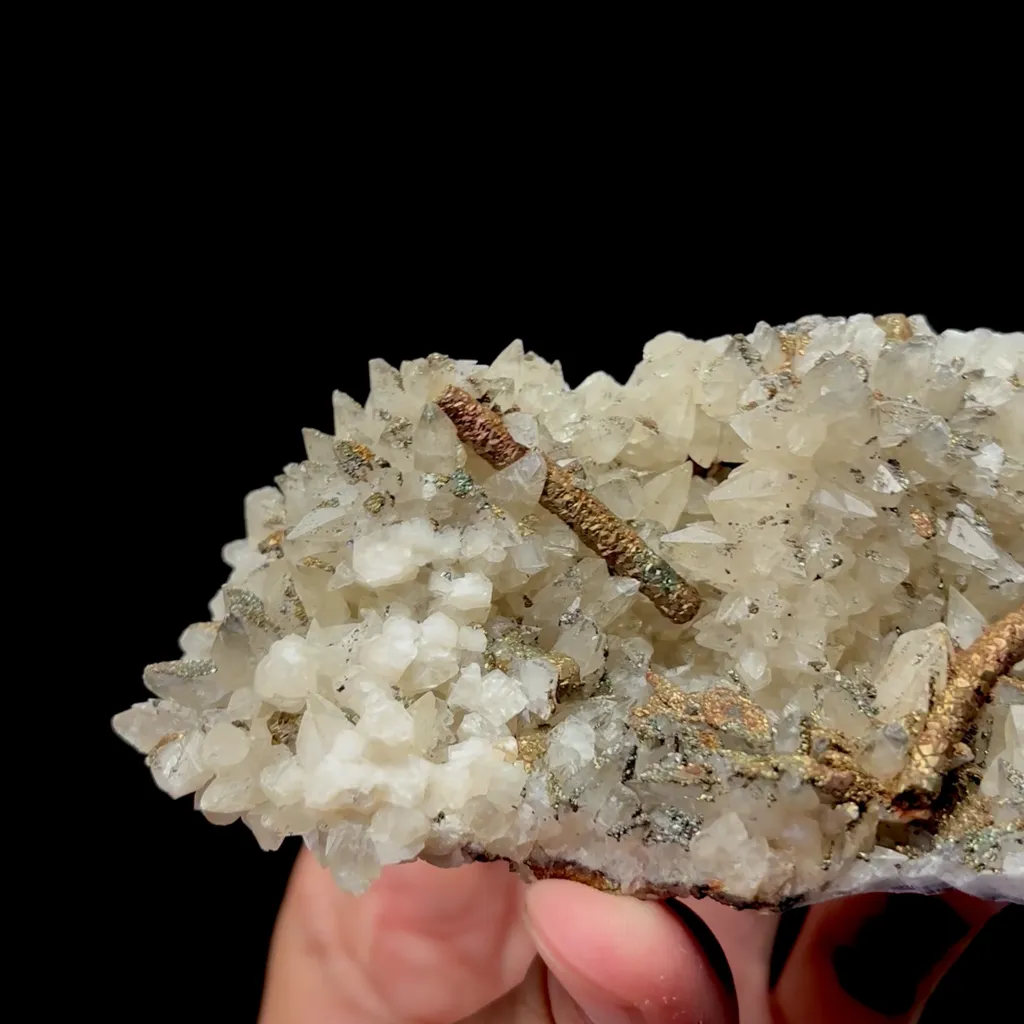 Natural Calcite and Pyrite Mineral Specimen,High Quality Specimen,DAYE,HUBEI,CHINA(127*65*45mm) - image 3