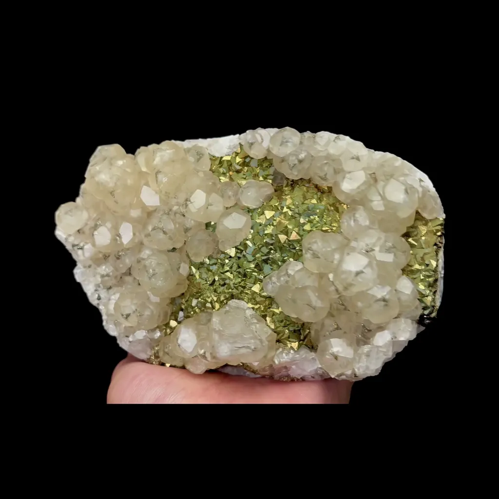 Natural Calcite and Pyrite Mineral Specimen,High Quality Specimen,DAYE,HUBEI,CHINA(150*90*40mm) - image 3