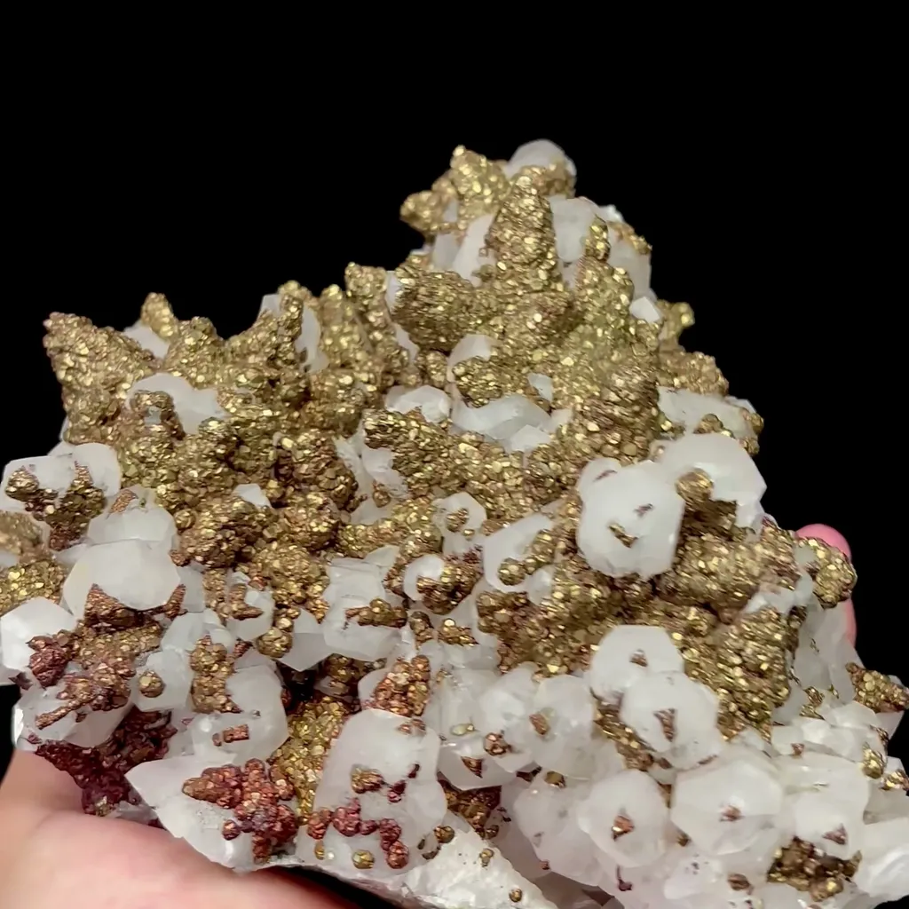 Natural Calcite and Pyrite Mineral Specimen,High Quality Specimen,DAYE,HUBEI,CHINA(170*135*60mm) - image 2