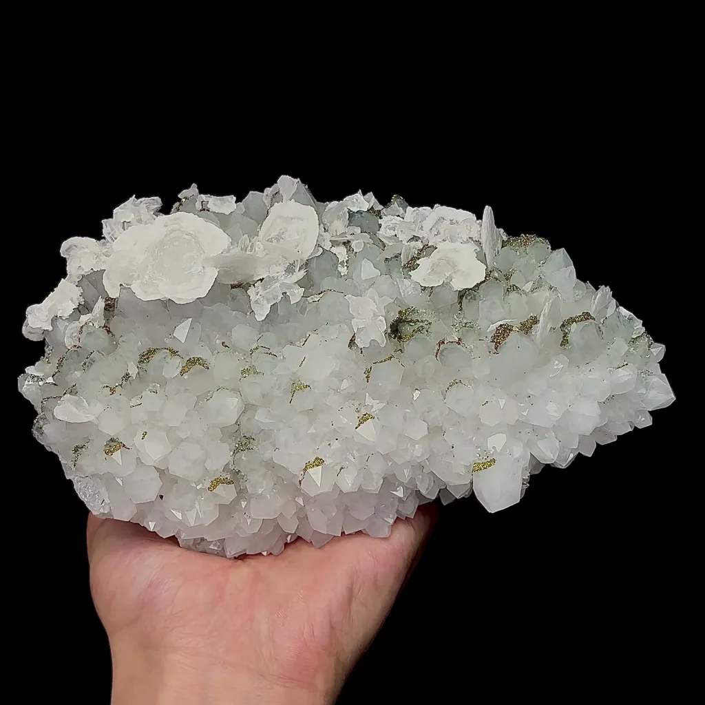 Natural Calcite and Pyrite Mineral Specimen,High Quality Specimen,DAYE,HUBEI,CHINA(180*110*50mm) - image 4
