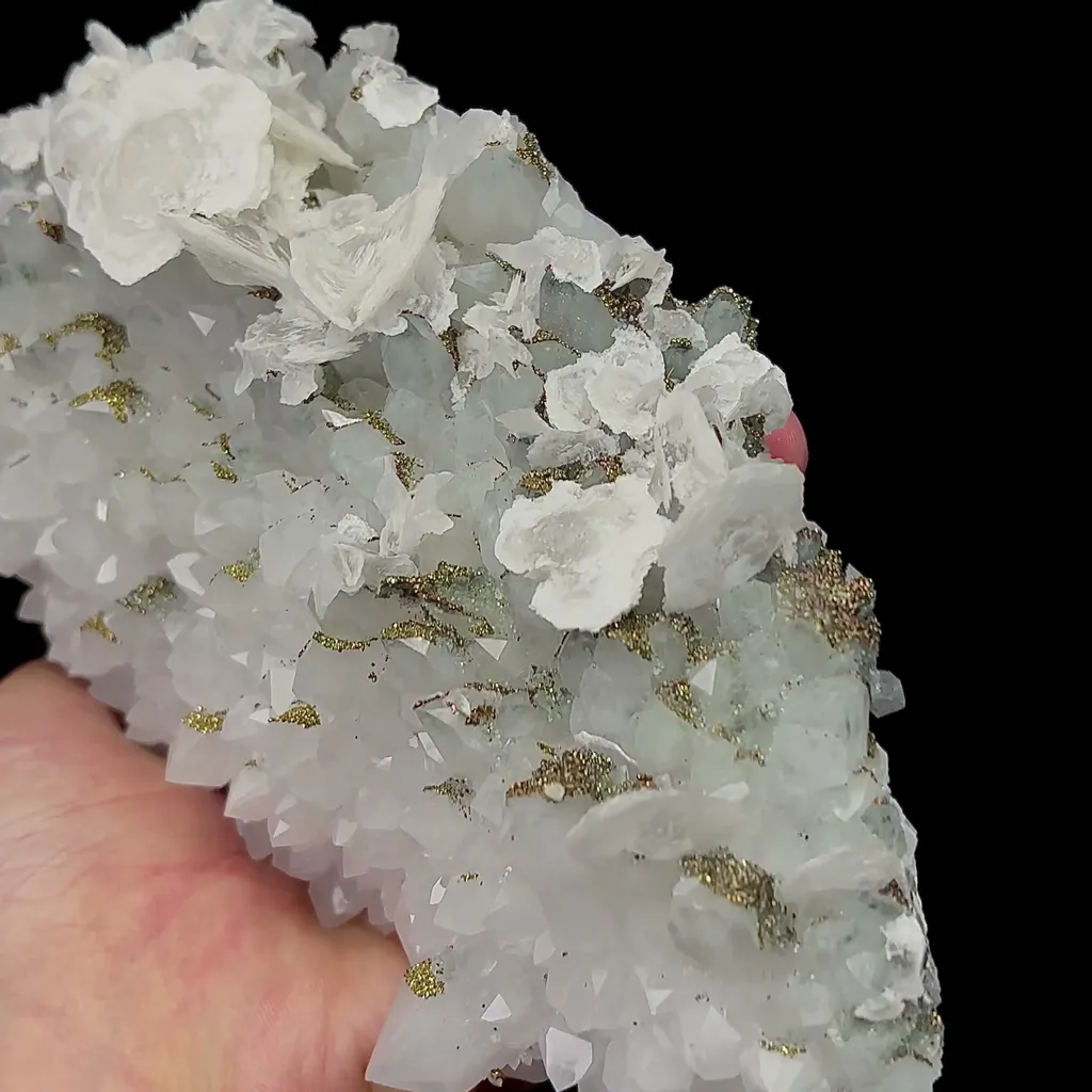 Natural Calcite and Pyrite Mineral Specimen,High Quality Specimen,DAYE,HUBEI,CHINA(180*110*50mm) - image 2