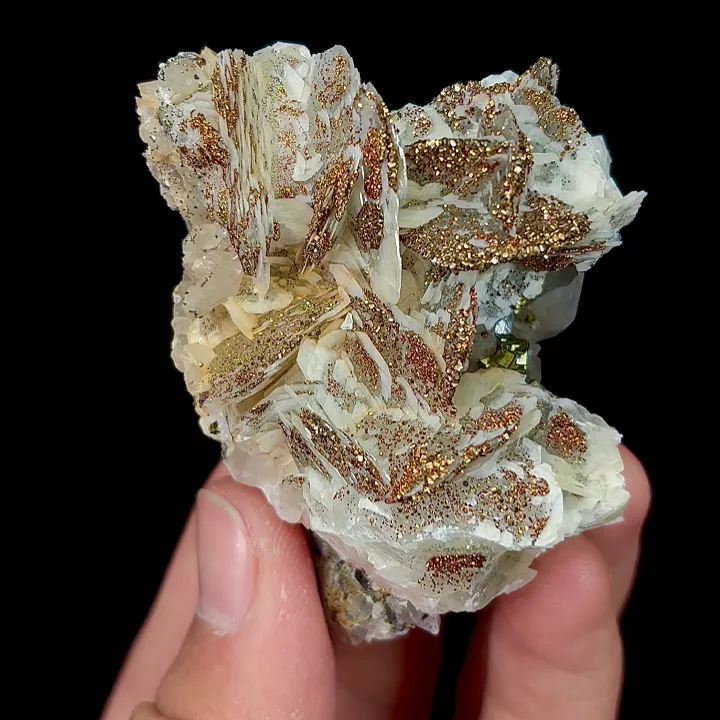 Natural Calcite and Pyrite Mineral Specimen,High Quality Specimen,FUJIAN,CHINA(62*47*25mm) - image 3