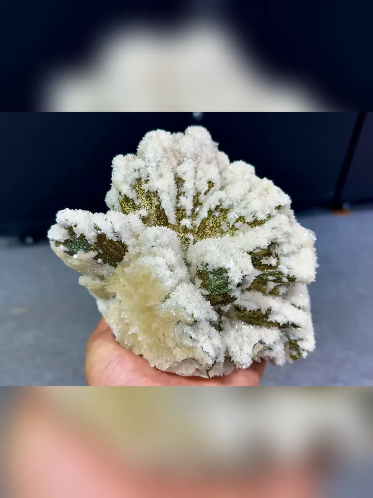 Natural Calcite and Pyrite Symbiosis comes from Anhui,China 150*120*100MM image