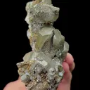 Natural Calcite and Pyrite Symbiosis comes from Fujian,China 110*60*50MM - image 1