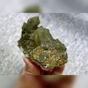 Natural Calcite and Pyrite Symbiosis comes from Fujian,China 110*60*50MM - image 3