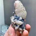 Natural Calcite and Pyrite Symbiosis comes from Fujian,China 70*30*45MM - image 2