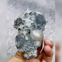 Natural Calcite and Pyrite Symbiosis comes from Fujian,China 70*50*30MM - image 3