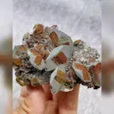 Natural Calcite and Pyrite Symbiosis comes from Fujian,China 70*50*30MM - image 4