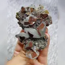 Natural Calcite and Pyrite Symbiosis comes from Fujian,China 70*50*30MM - image 5