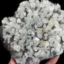 Natural Calcite and Quartz  Cluster, Mineral Specimen:Fujian,China (135*125*30MM) - image 3
