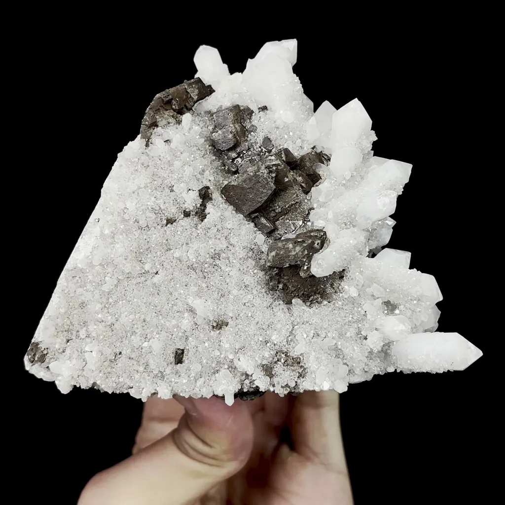 Natural Calcite and Quartz Mineral Specimen,High Quality Specimen,DAYE,HUBEI,CHINA(111*76*82mm) - image 3