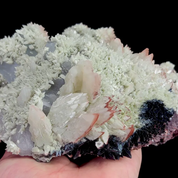 Natural Calcite and Quartz Mineral Specimen,High Quality Specimen,DAYE,HUBEI,CHINA(220*170*70mm) - image 2