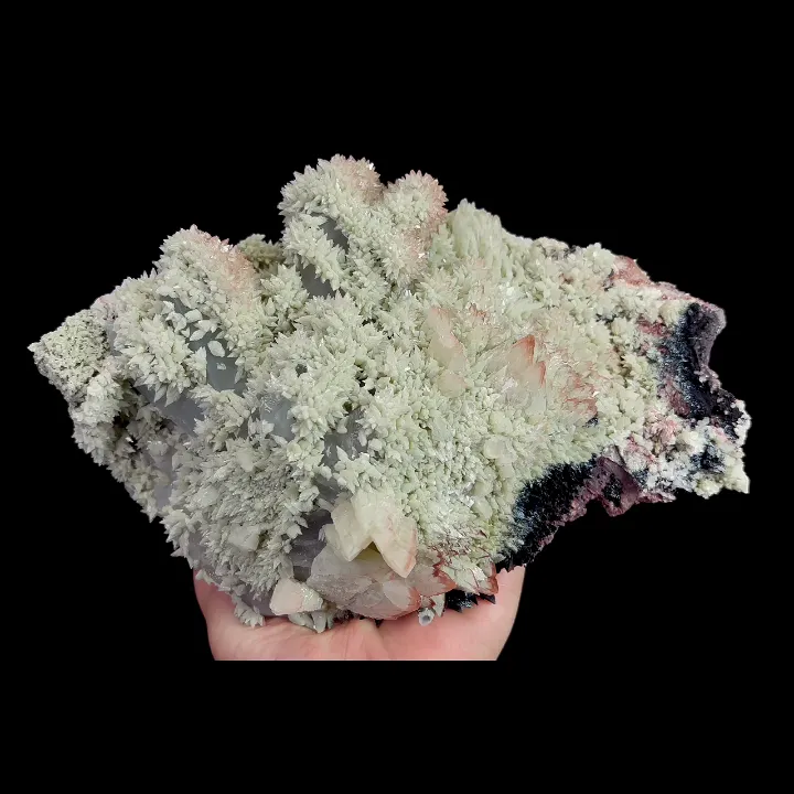Natural Calcite and Quartz Mineral Specimen,High Quality Specimen,DAYE,HUBEI,CHINA(220*170*70mm) image