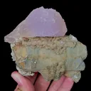 Natural Calcite and Quartz, Mineral Specimen:Huanggangliang,Inner Mongolia (105*80*60MM) - image 7