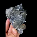 Natural Calcite and Stibnite, Mineral Specimen:Fujian,China (85*95*55MM) - image 3