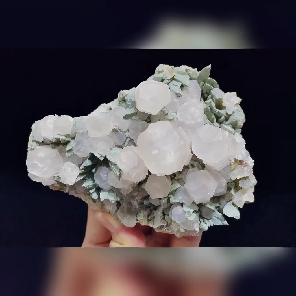 Natural Calcite comes from Daye,Hubei 115*95*60MM image