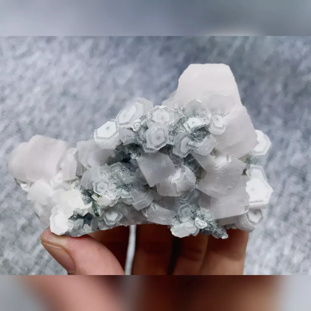 Natural Calcite comes from Fujian,China 90*45*45MM - image 5