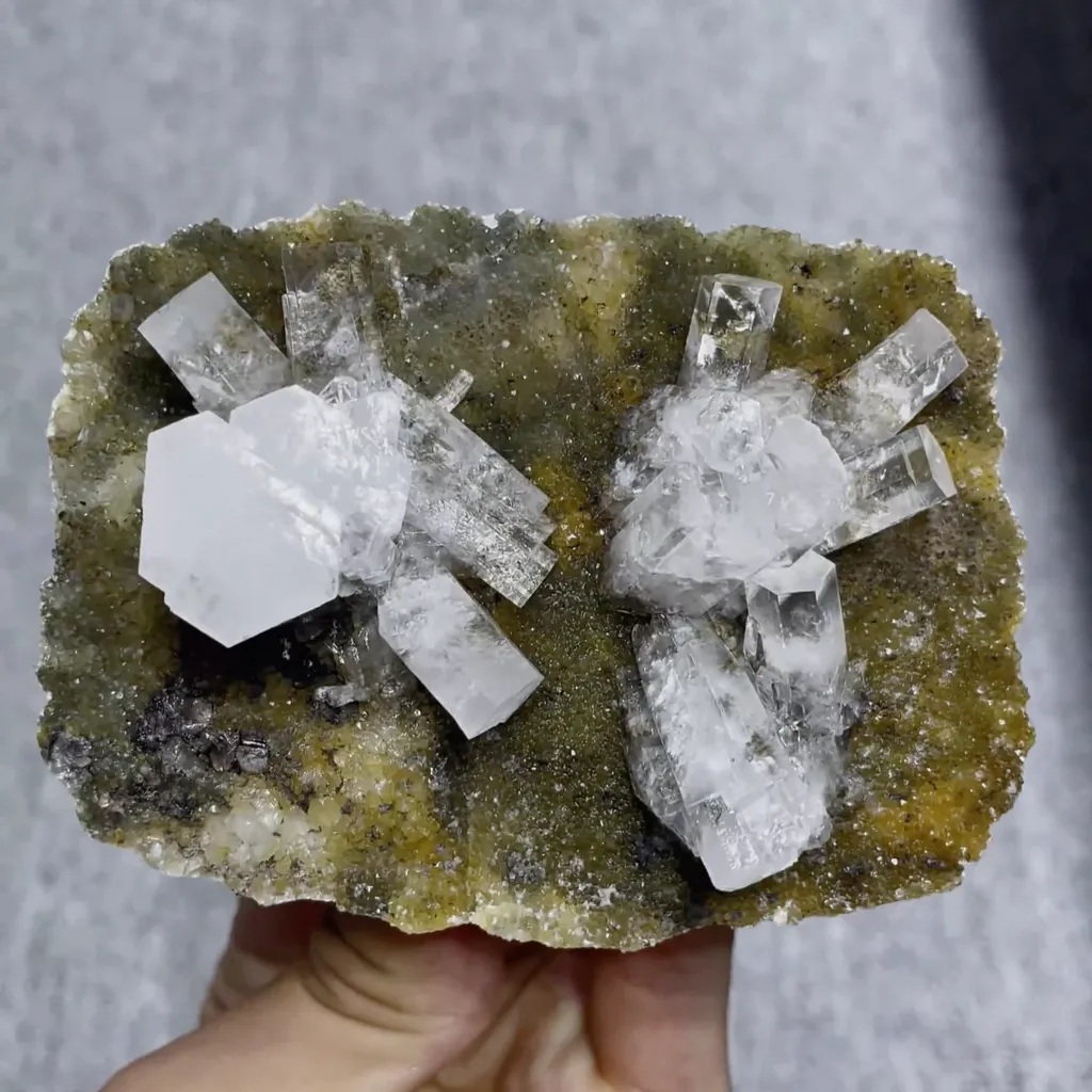 Natural Calcite comes from Fujian,China 95*75*35MM - image 2