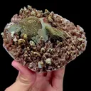 Natural Calcite Crystal and Pyrite Mineral Specimen,High Quality Specimen,DAYE,HUBEI,CHINA(98*75*36mm) - image 1