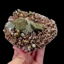 Natural Calcite Crystal and Pyrite Mineral Specimen,High Quality Specimen,DAYE,HUBEI,CHINA(98*75*36mm) - image 4